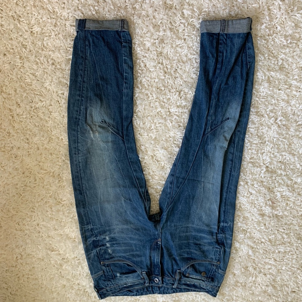 Low Raise ankle boyfriend Jeans. G star brand.